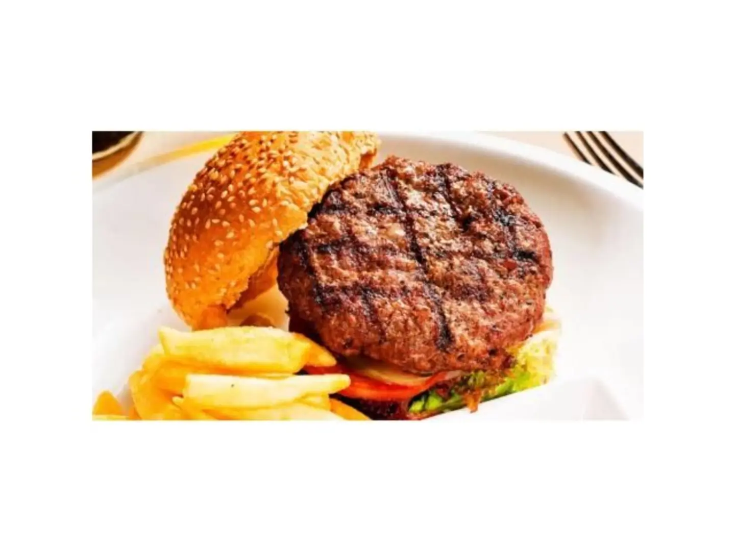 Charcoal Grilled Beef Burger - Regular