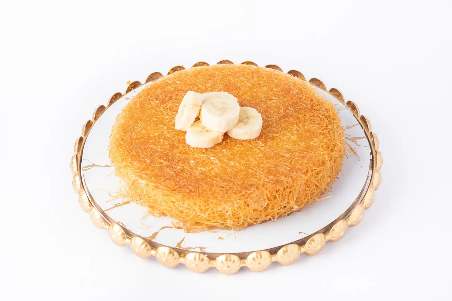 كنافة بين نارين موز - وسط