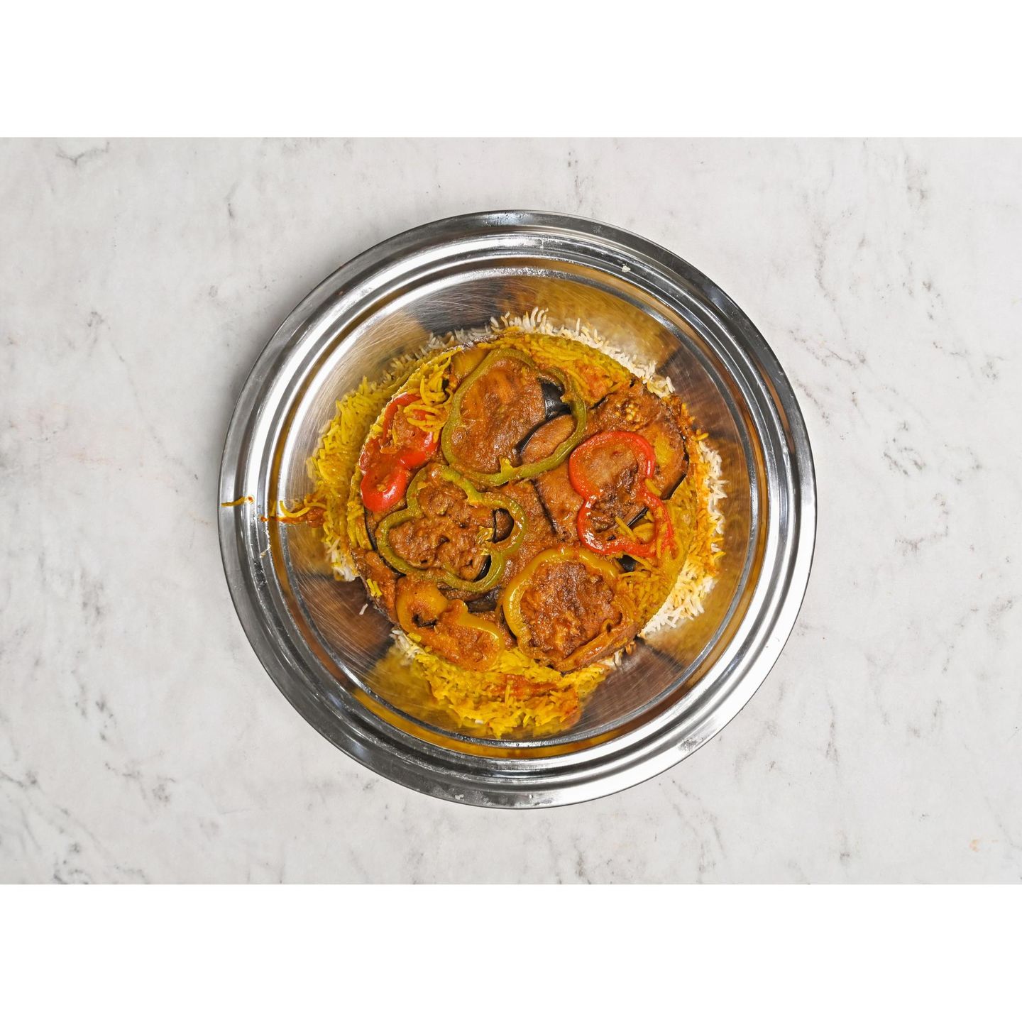 مقلوبة - نص حبة دجاج