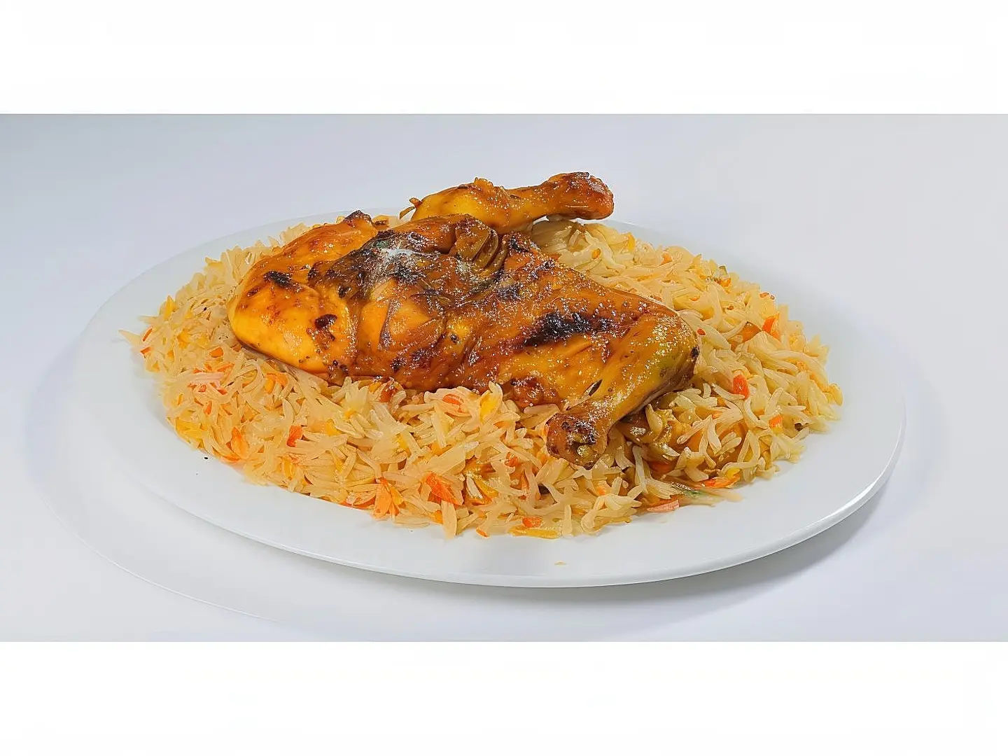 دجاج مندي - ربع دجاجة