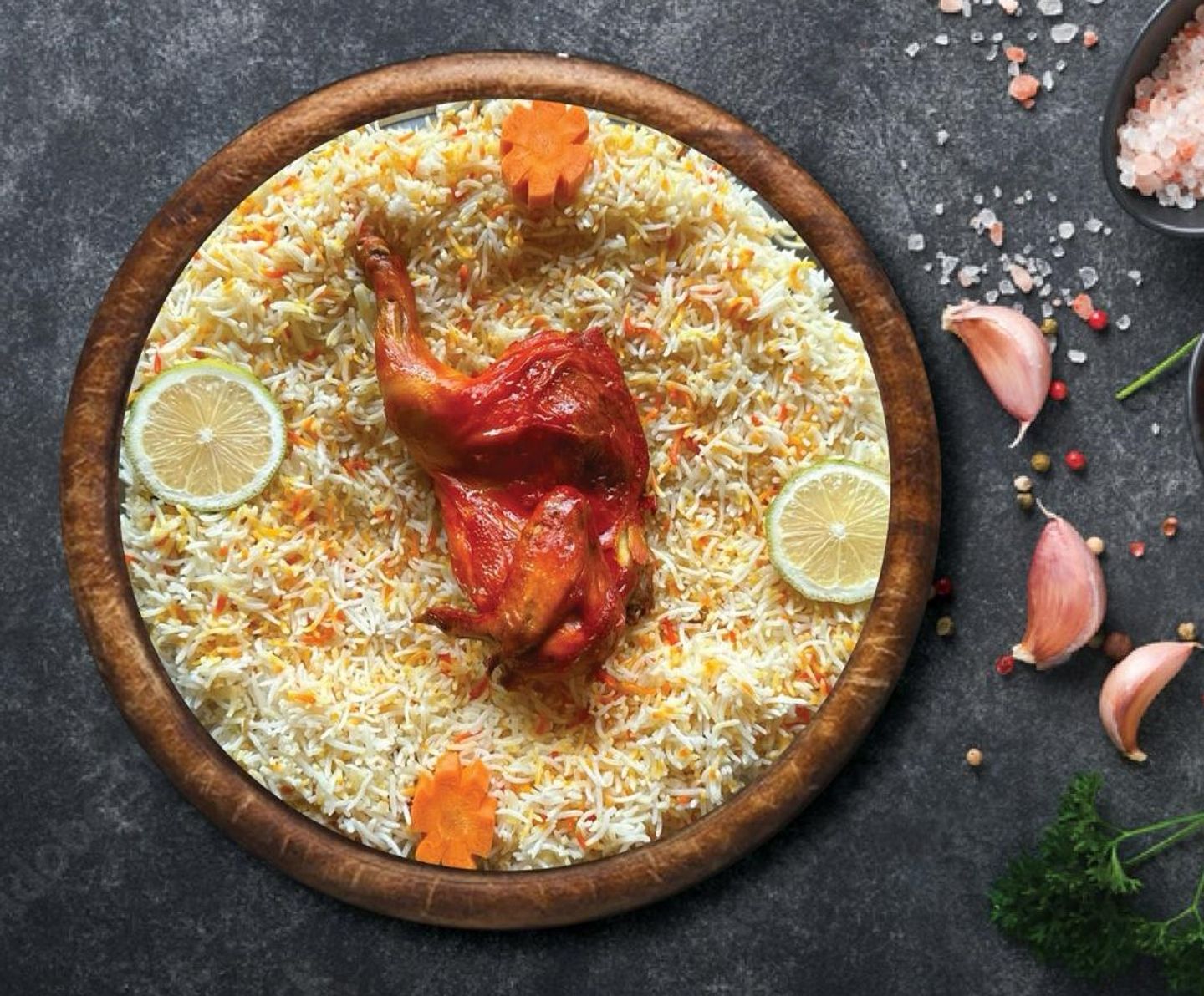 برياني دجاج مندي - ربع