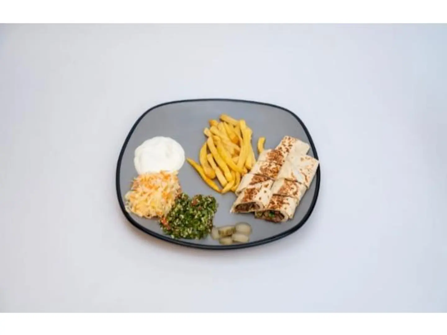 صحن لحم - صغير