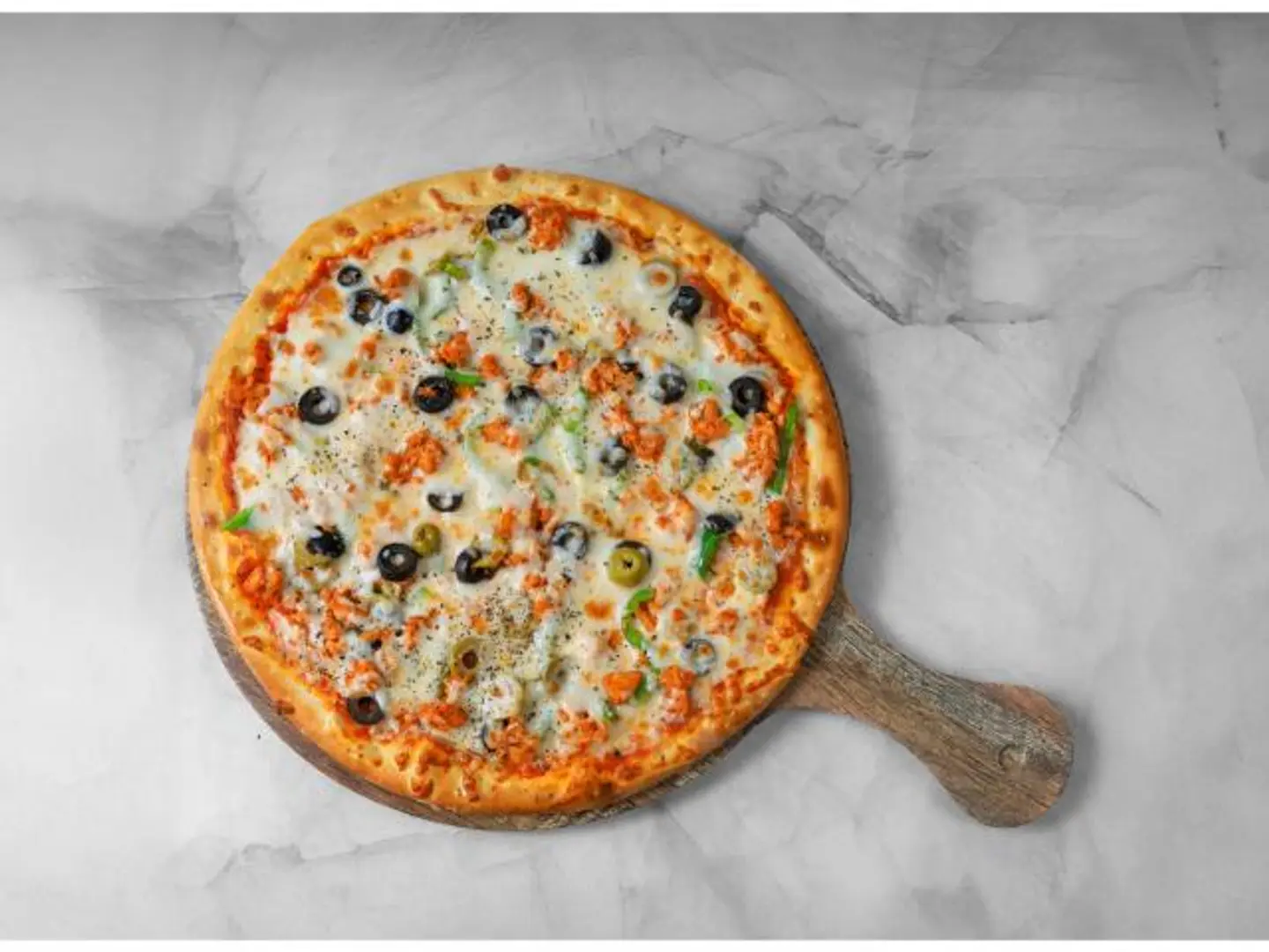 بيتزا تشيكن - وسط