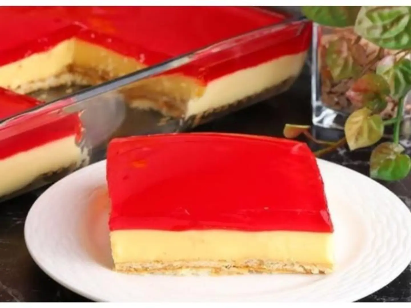 بسكوتيه جلي - صحن صغير