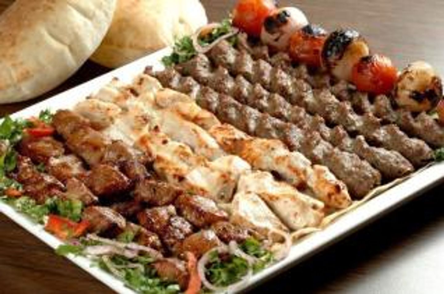 صحن مشاوي مشكل - وسط