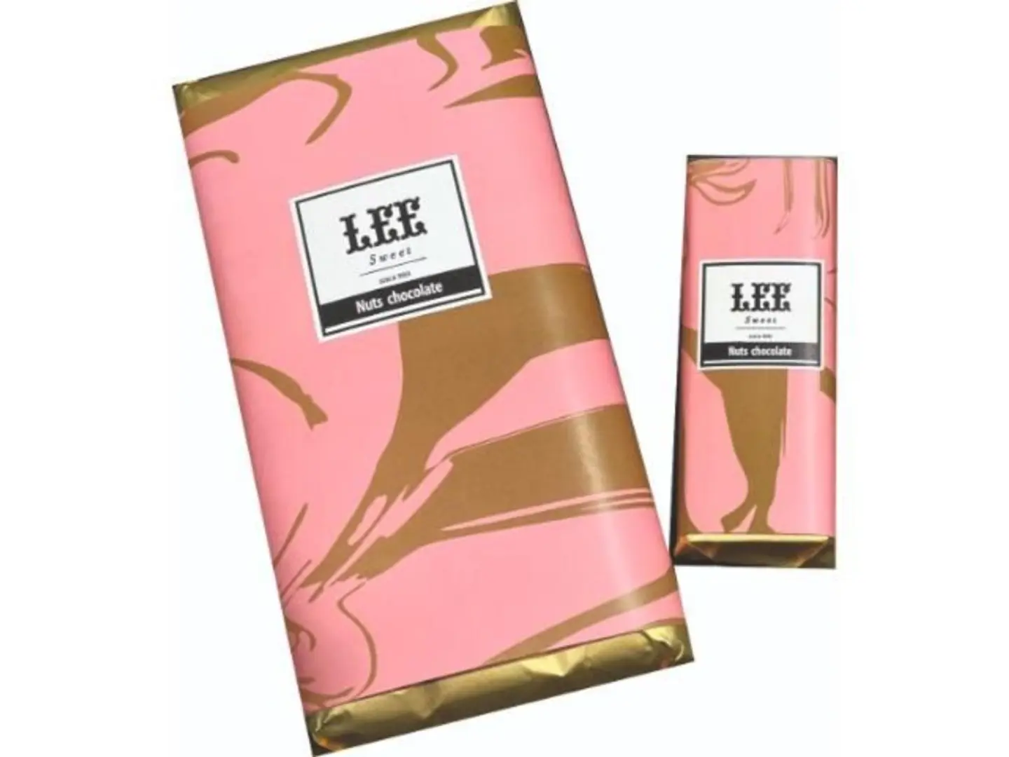 لوح شوكلت مكسرات - صغير