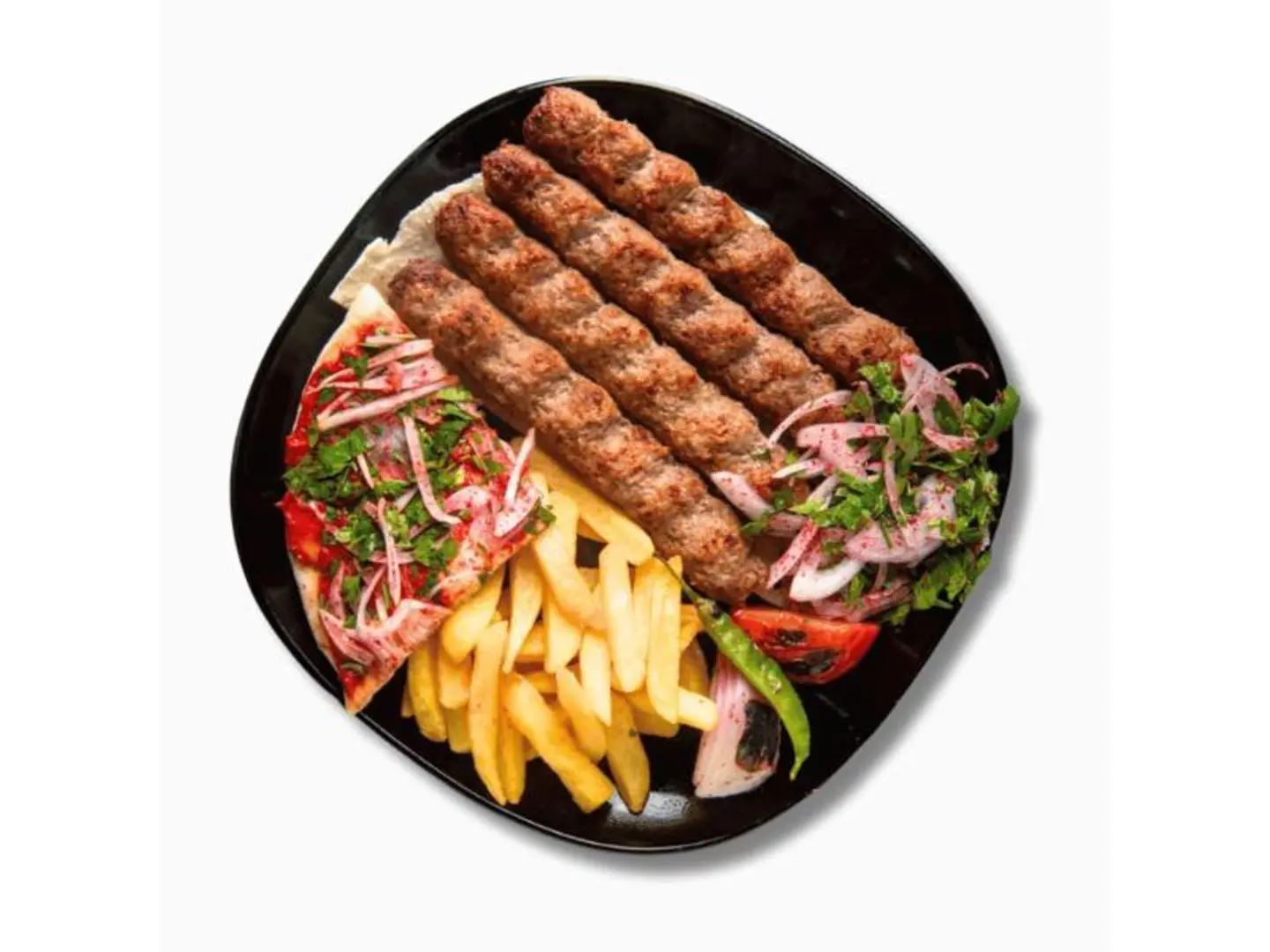 صحن كباب لحم - 250 جرام