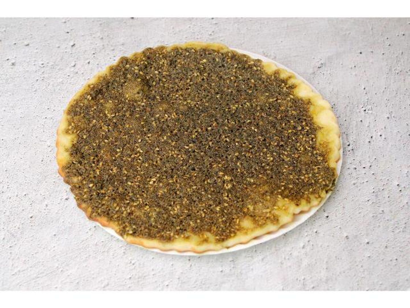 فطيرة زعتر - وسط