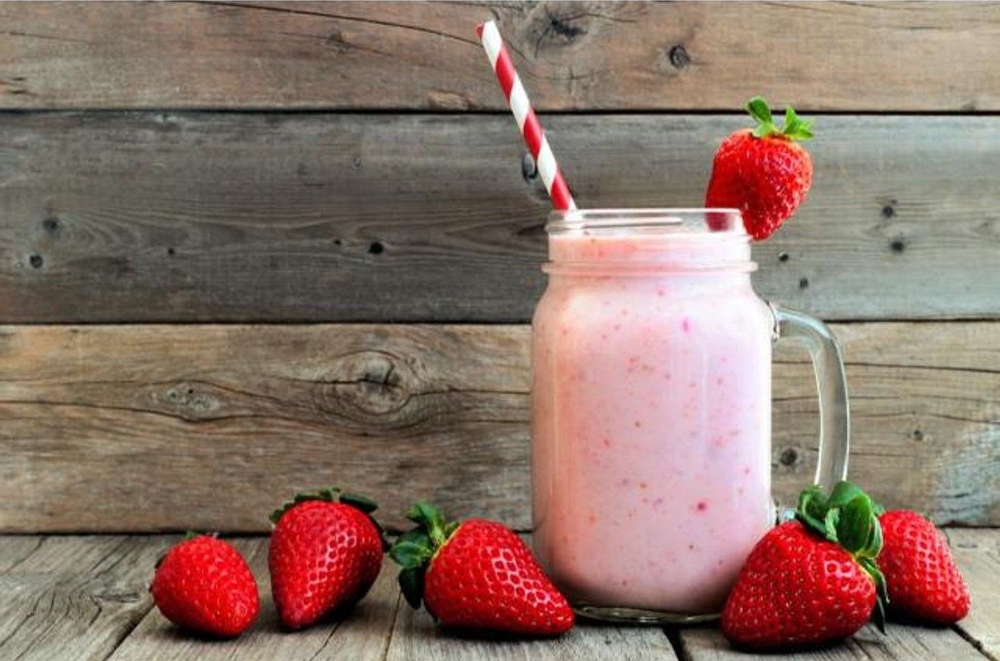 Strawberry With Milk - Small