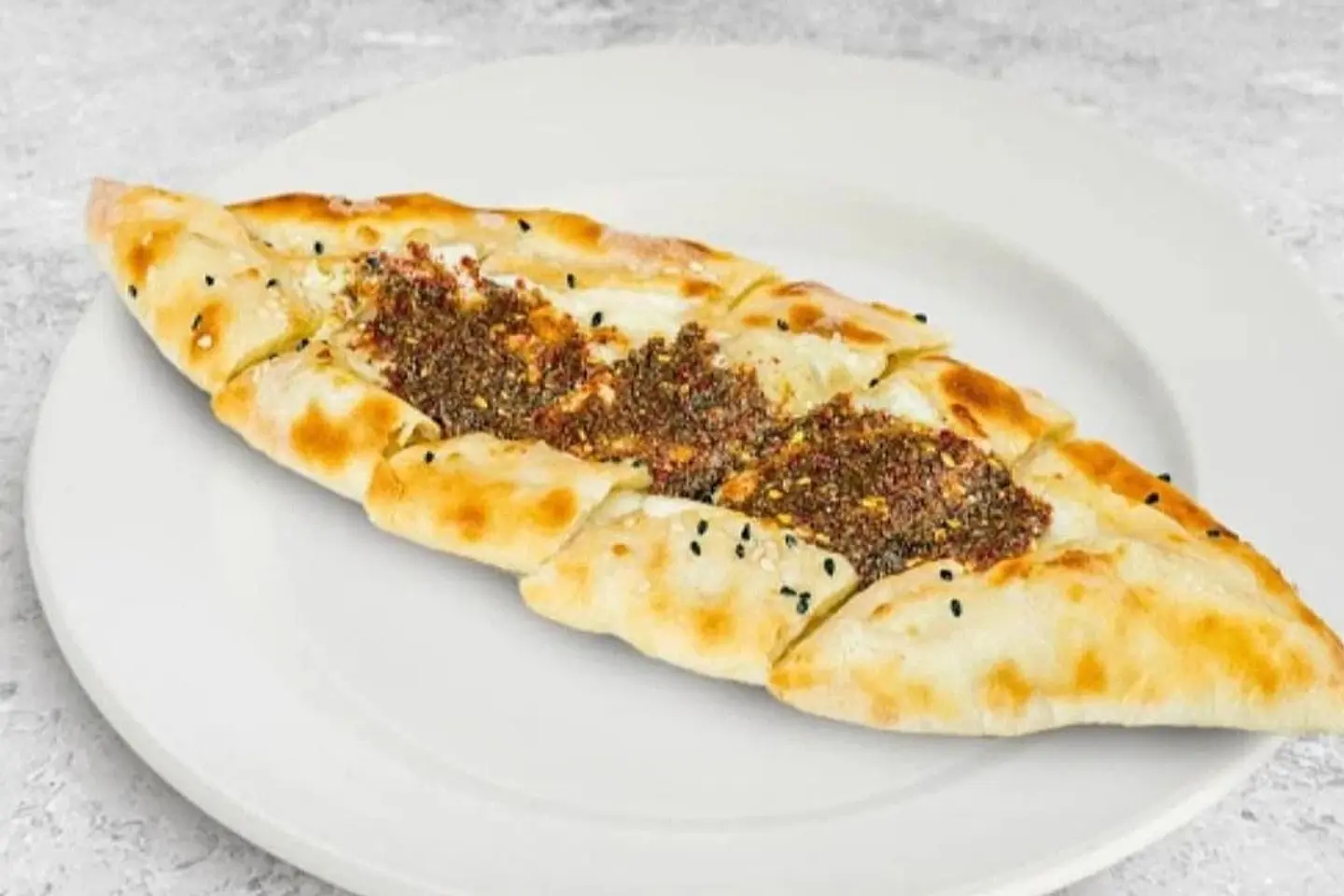 جبن زعتر - وسط