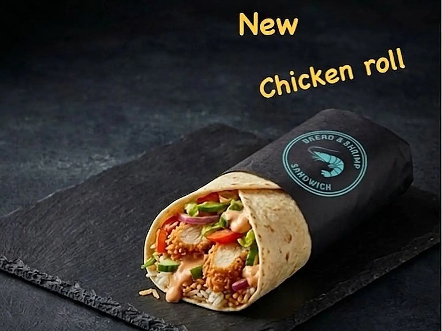 Fried Chicken Roll - Sauce Type Mayo Sriracha Garlic