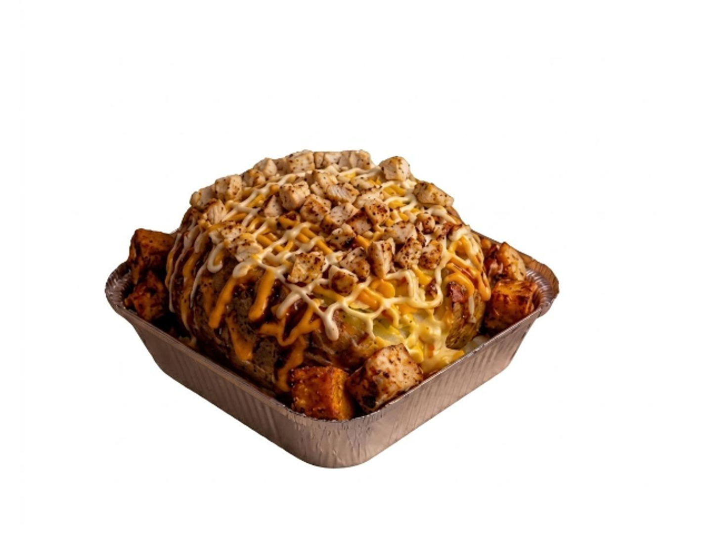 Baked Potato With Chicken - Small
