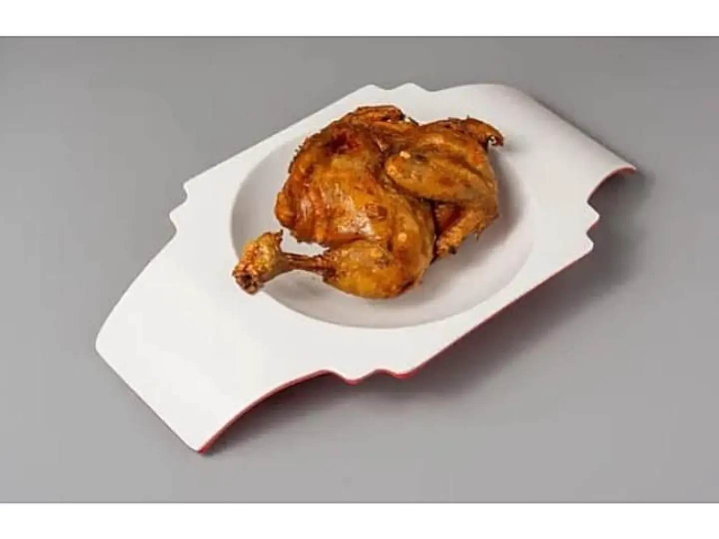 دجاج مقلي - نص حبة دجاج مقلي بدون رز
