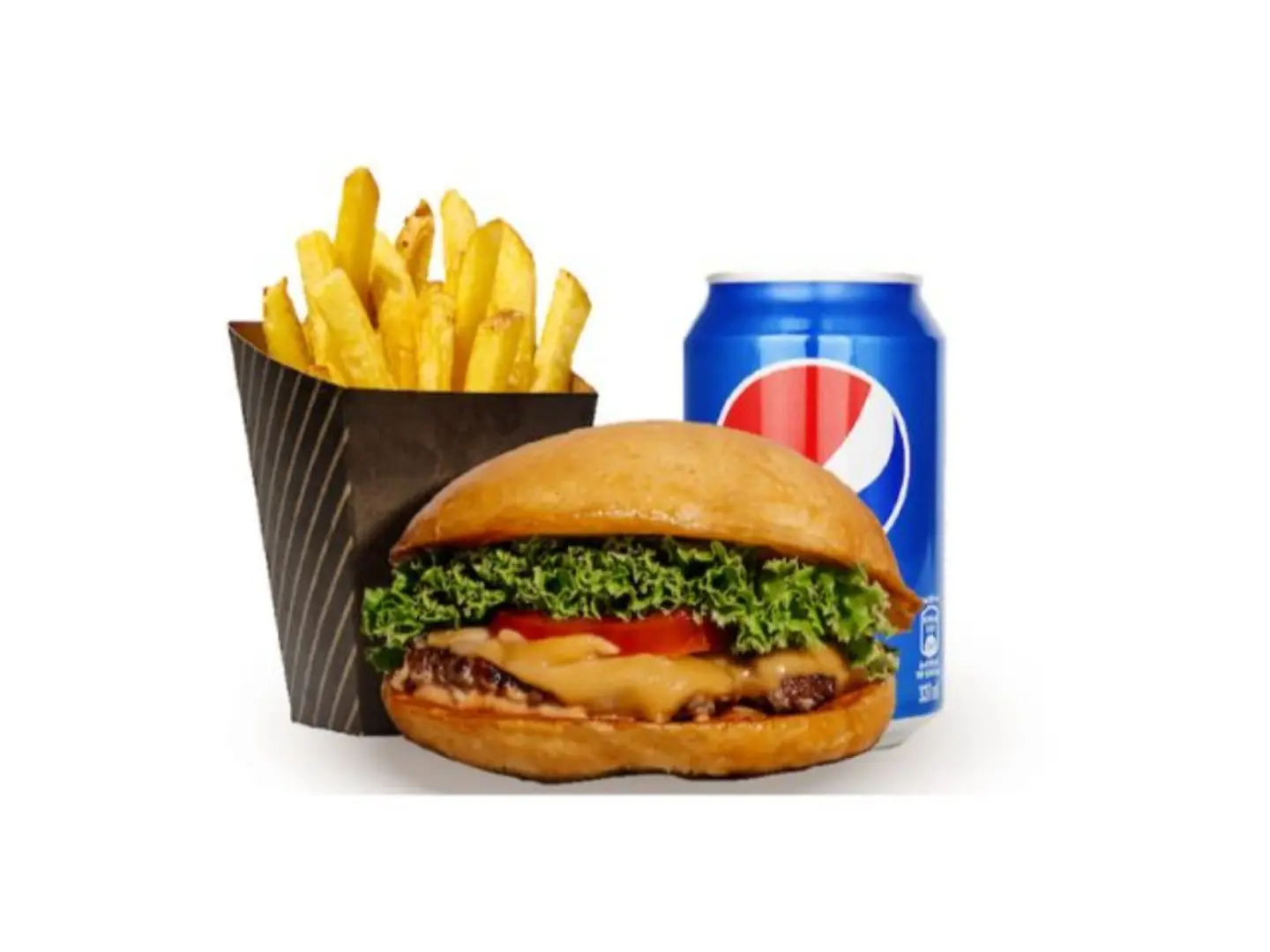 وجبة برجر لحم - سنجل