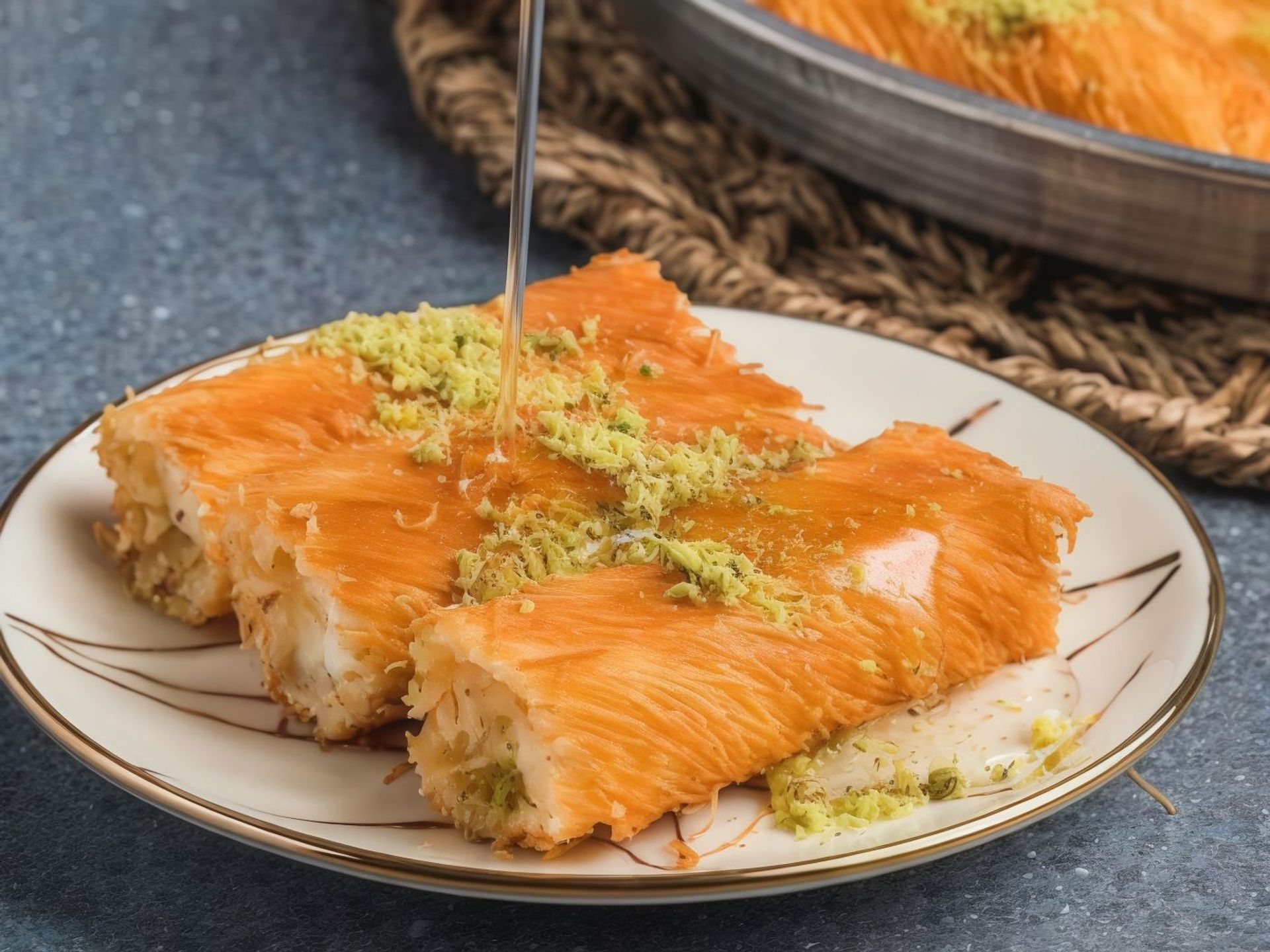 مبرومة بالقشطة - صغير