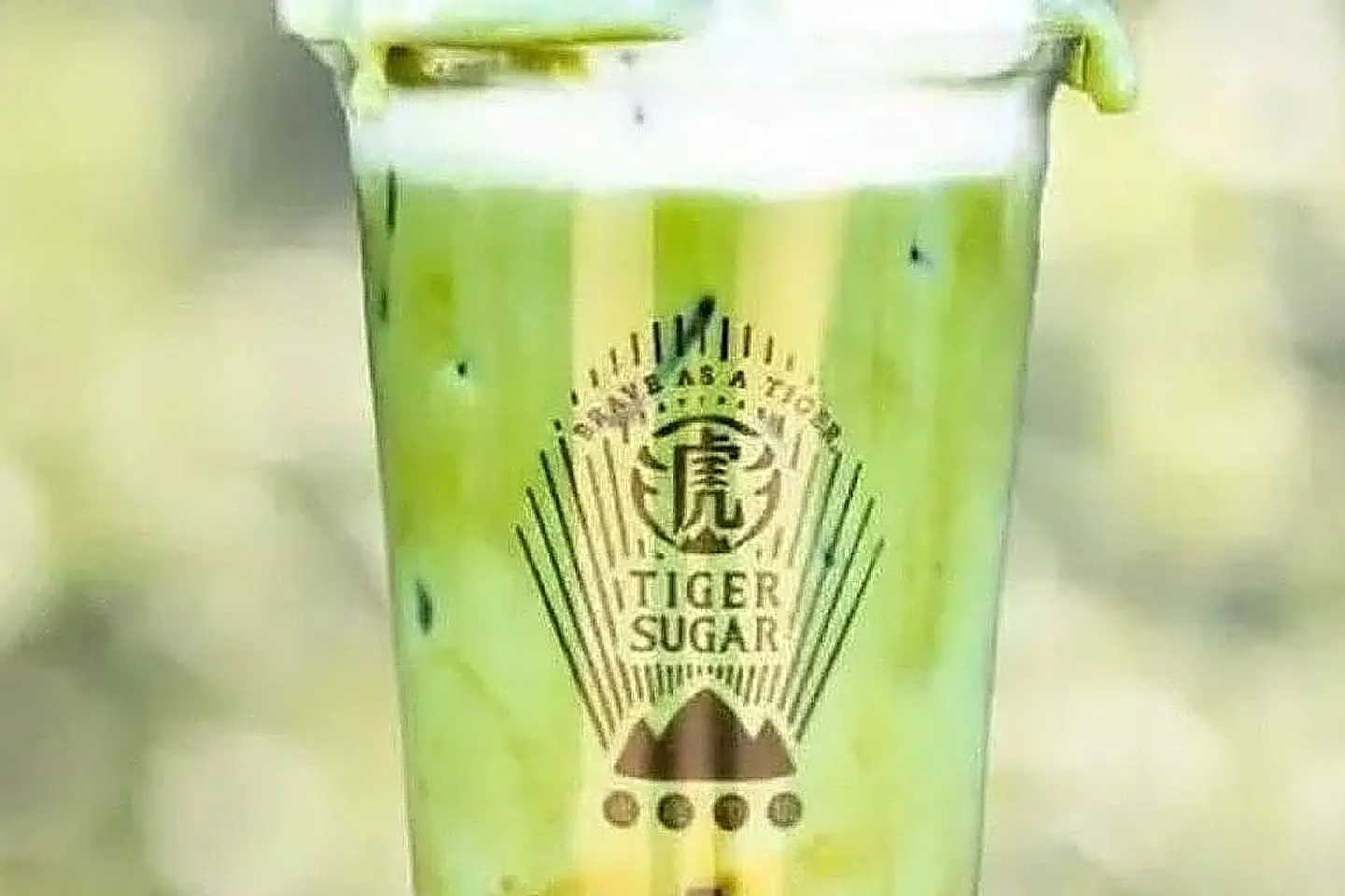 Matcha With Milk And Cream - Hot Matcha Milk
