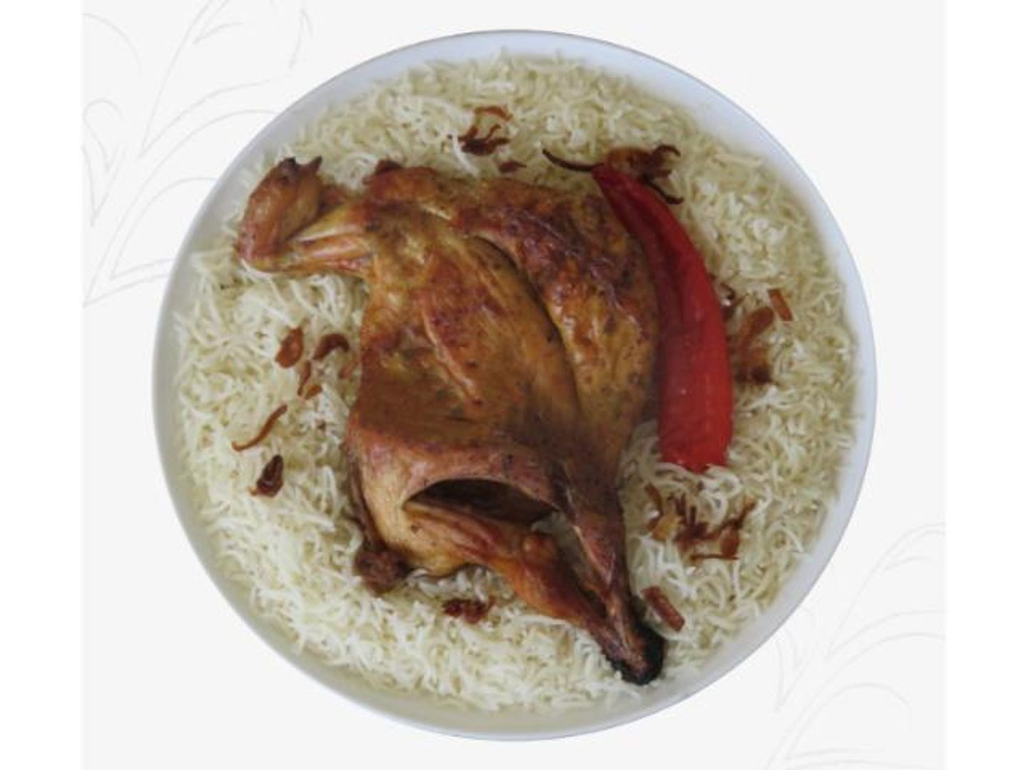 دجاج مضبي - ربع دجاجة