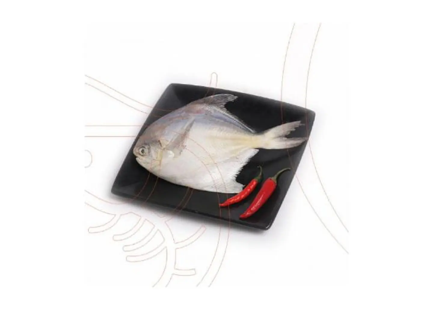 Pomfret Zubaidi - 0.5 Kg Grilled