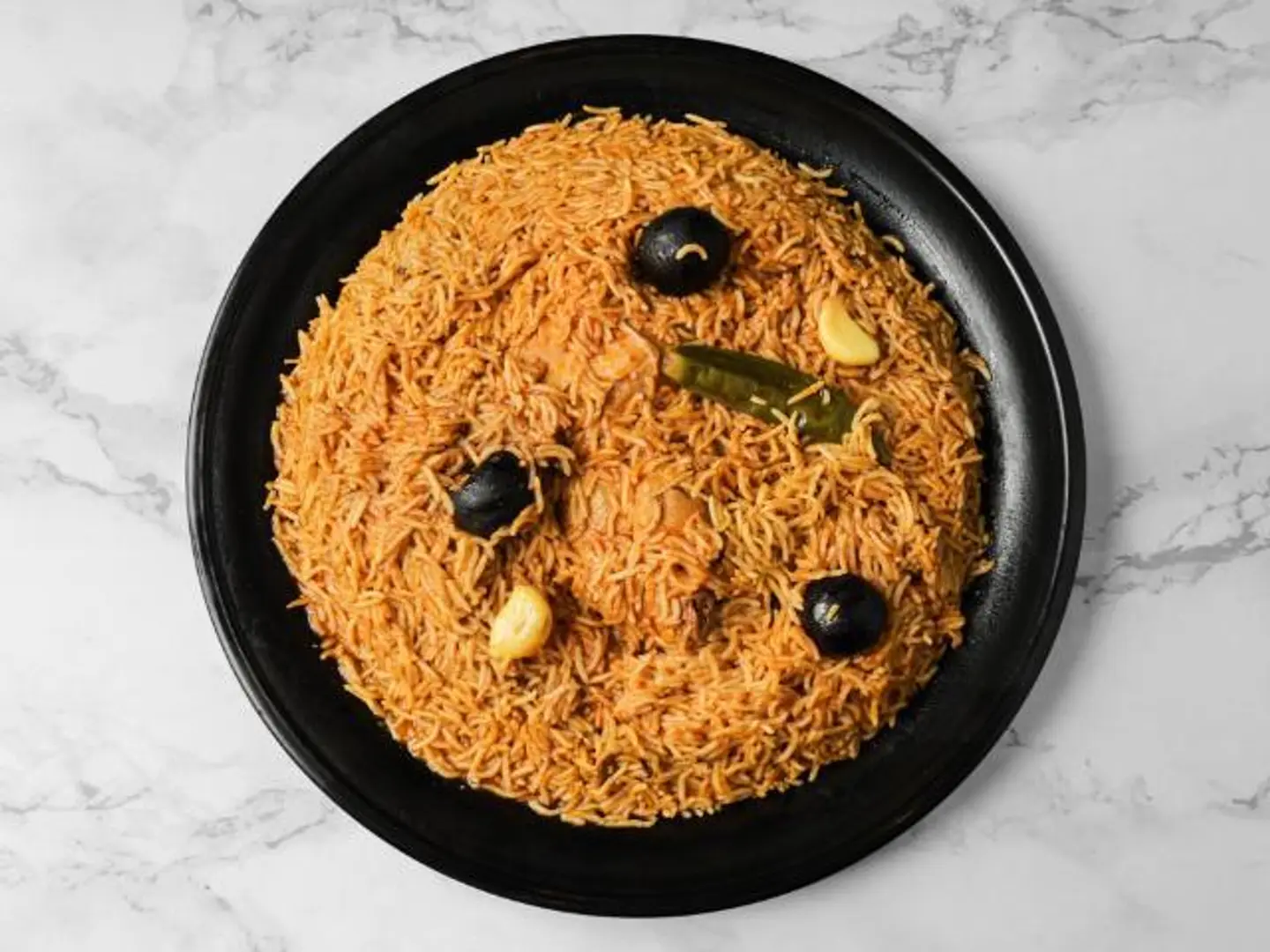 Madghot Chicken With Rice - Half