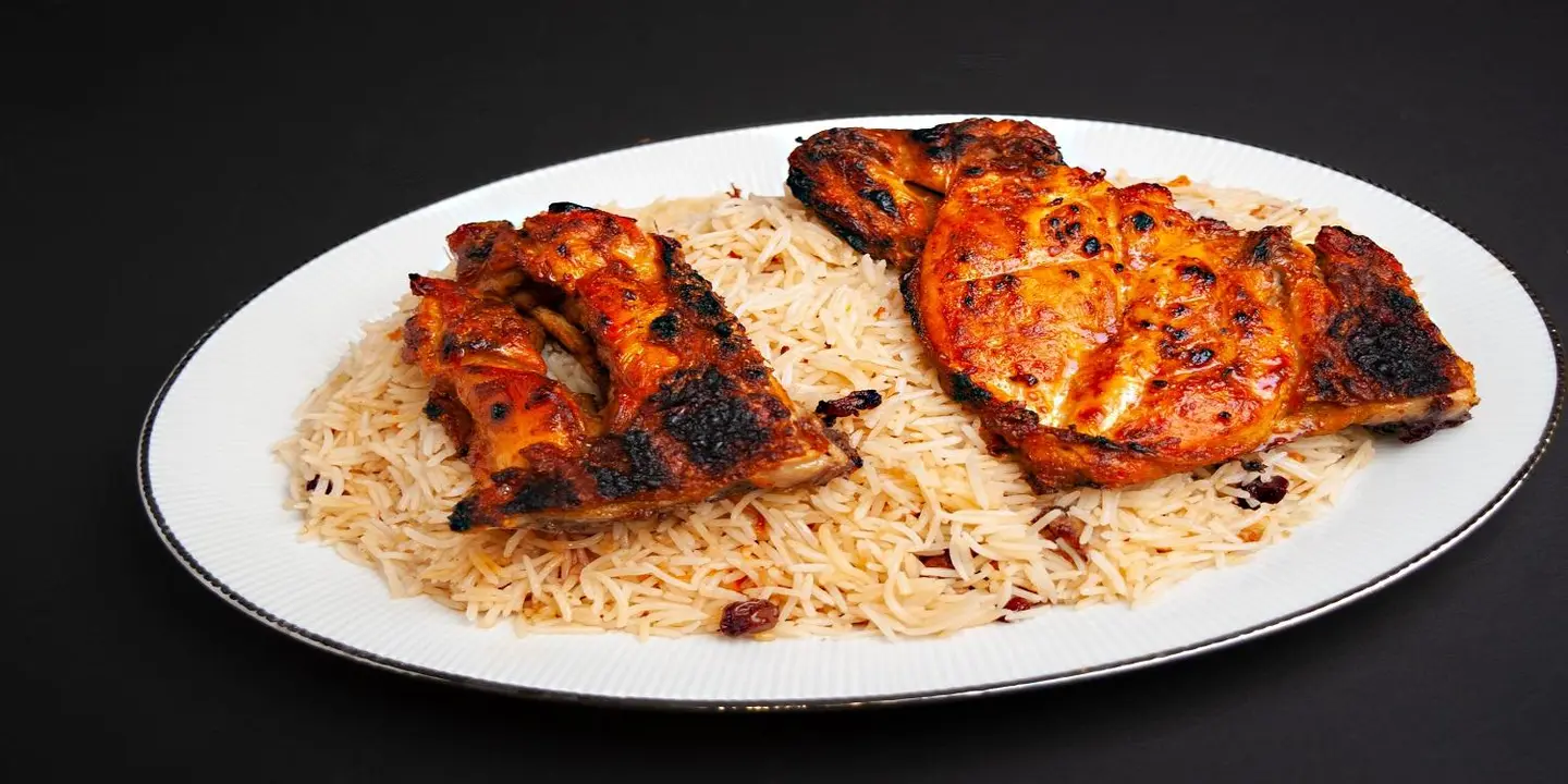 Chicken On Charcoal - Without Rice