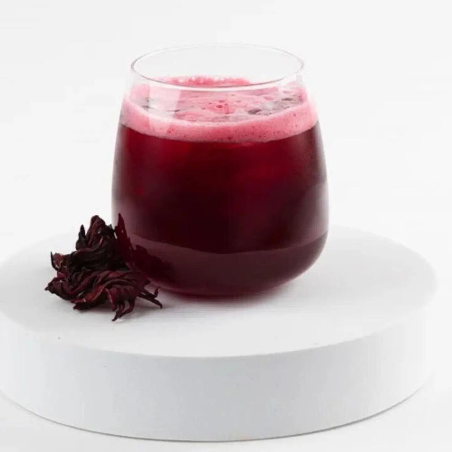 Pomegranate Hibiscus - Medium