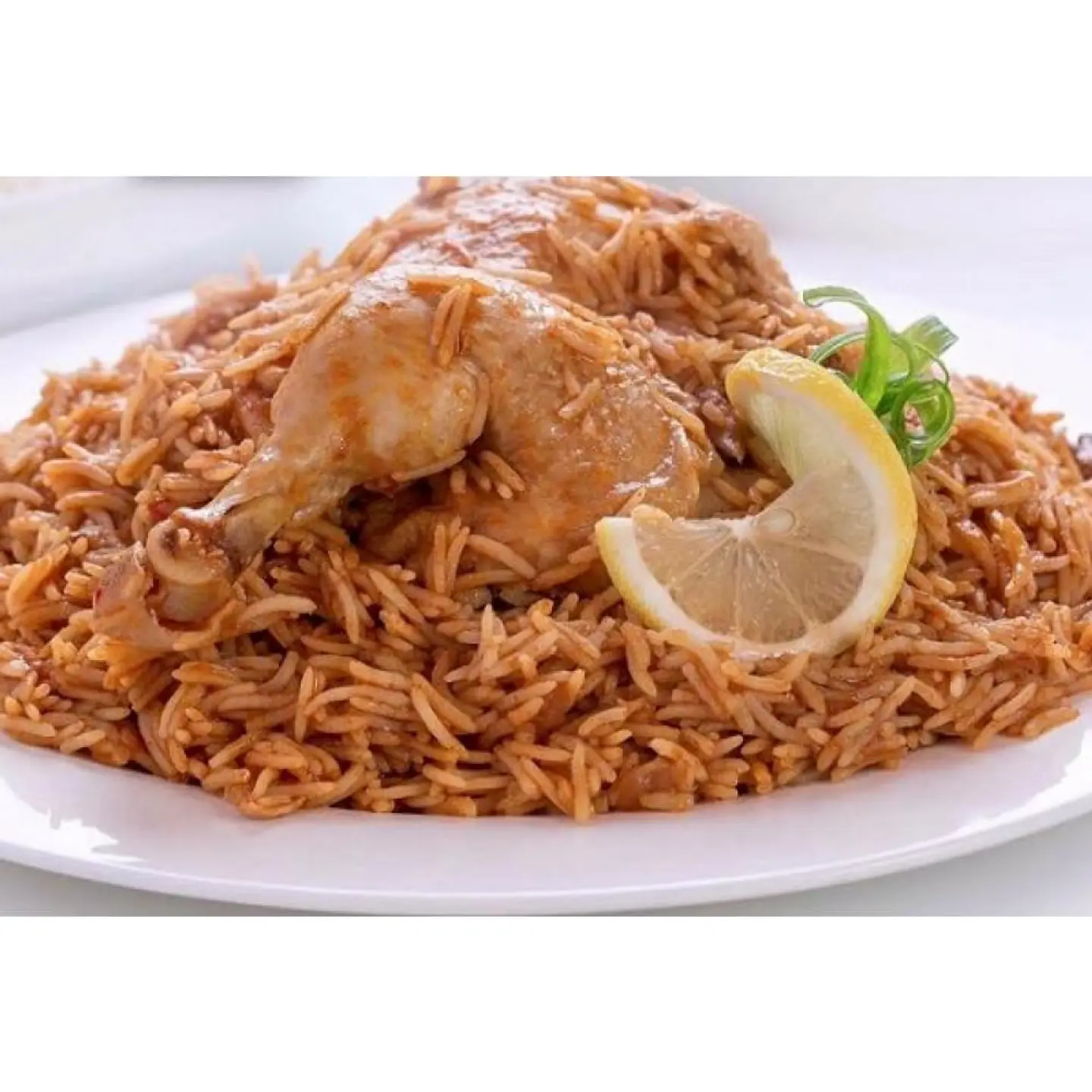 مضغوط دجاج أحمر بالأرز الأمريكي - نص حبة دجاج