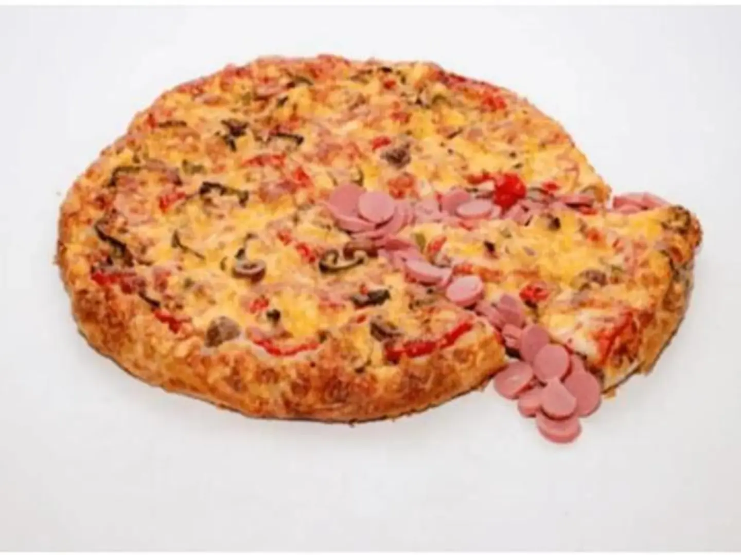 بيتزا سجق - وسط