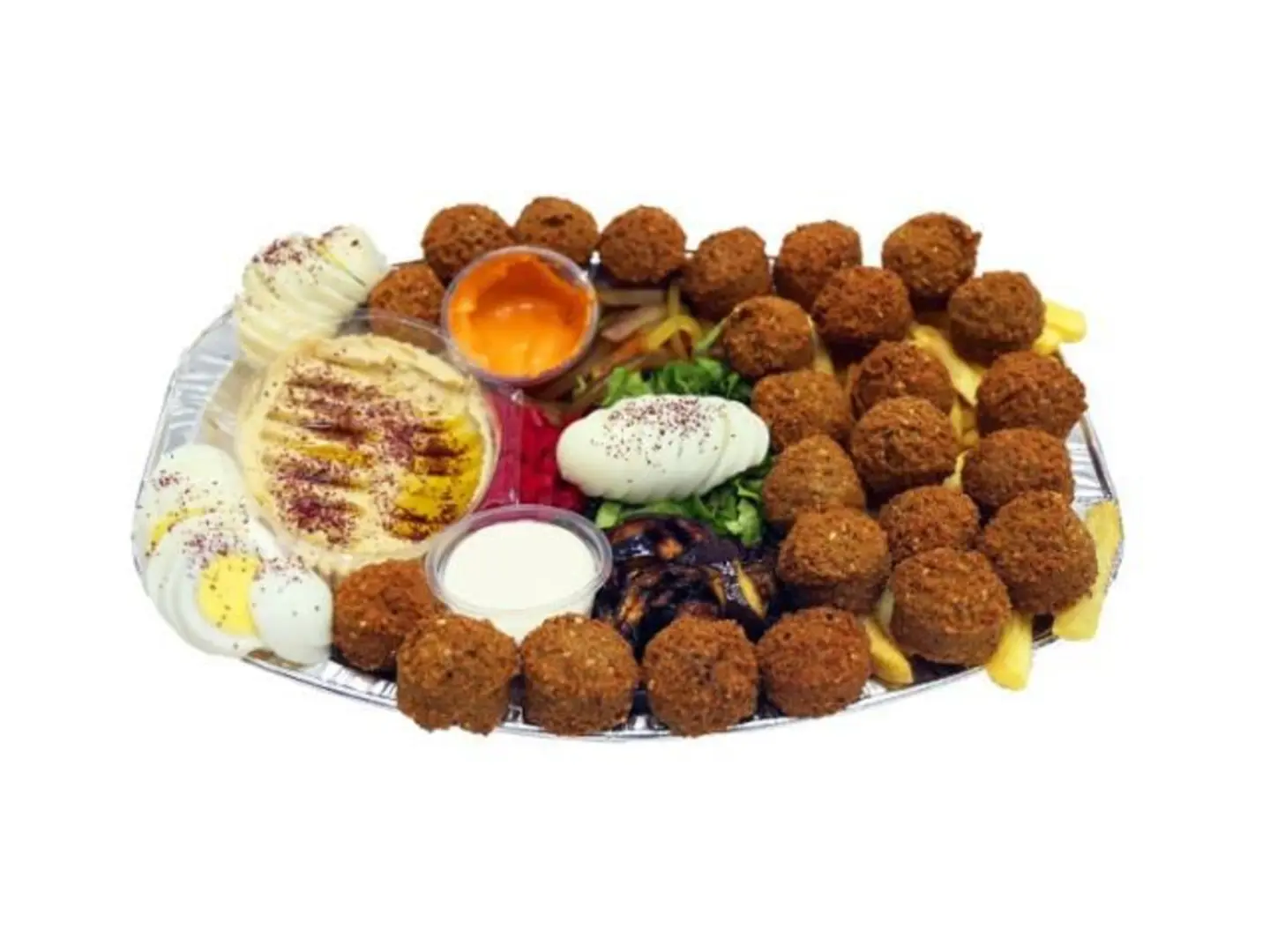 صحن فلافل مشكل - صغير