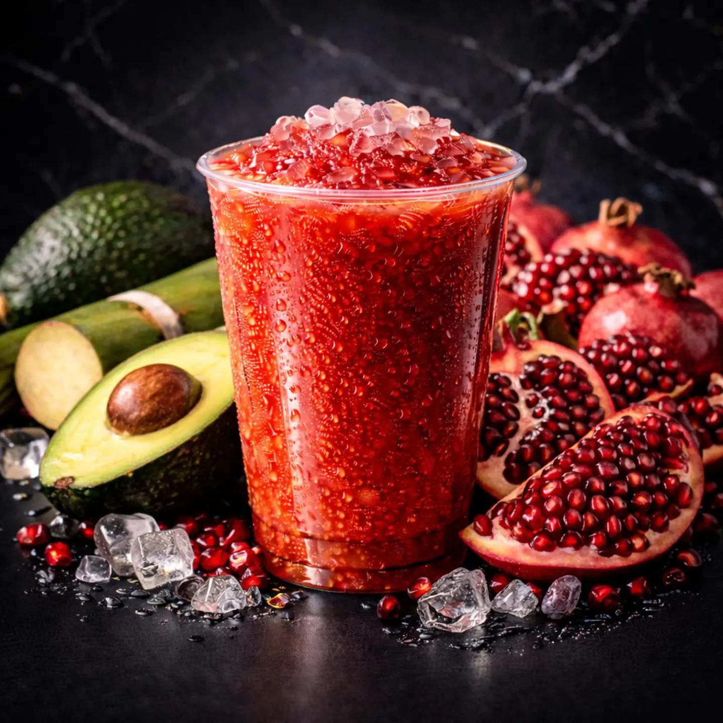 Avocado Pomegranate - Medium