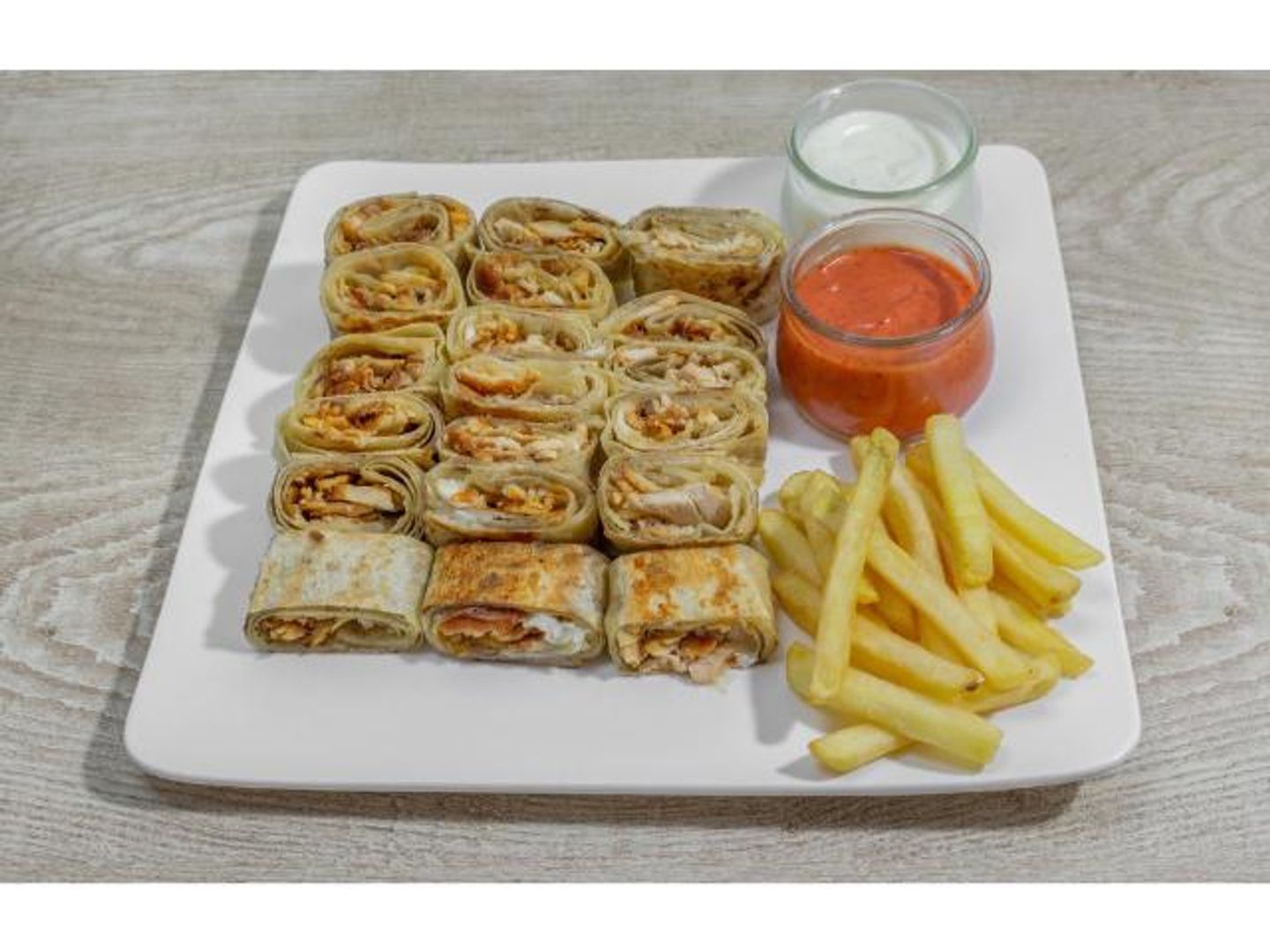 صحن عربي وسط - بدون الجبن