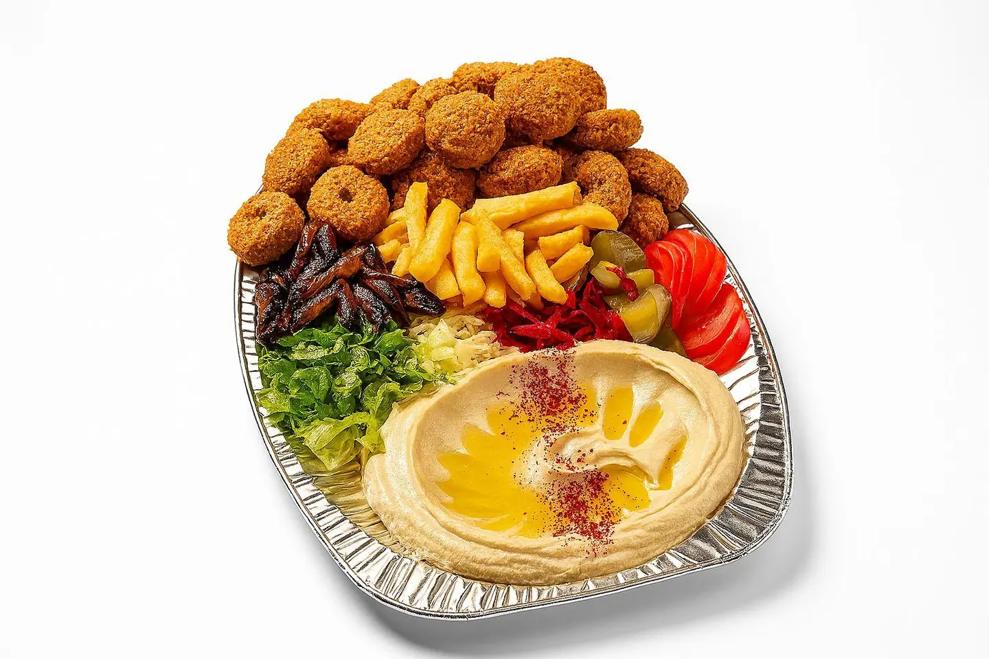 Mixed Falafel Plate - Medium