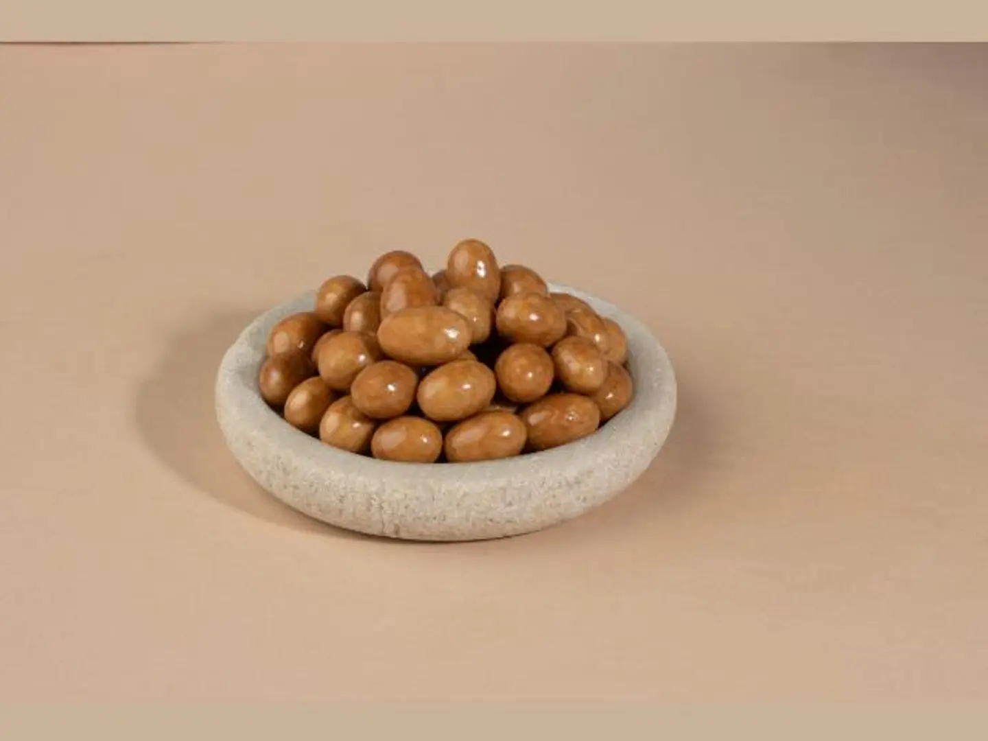 Caramel Chocolate Covered Almonds - Quarter Kilo