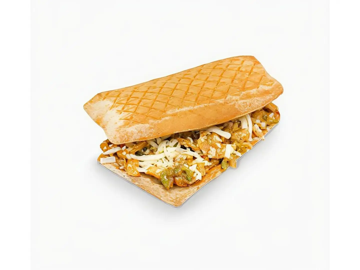 فلات دجاج - ساندوتش