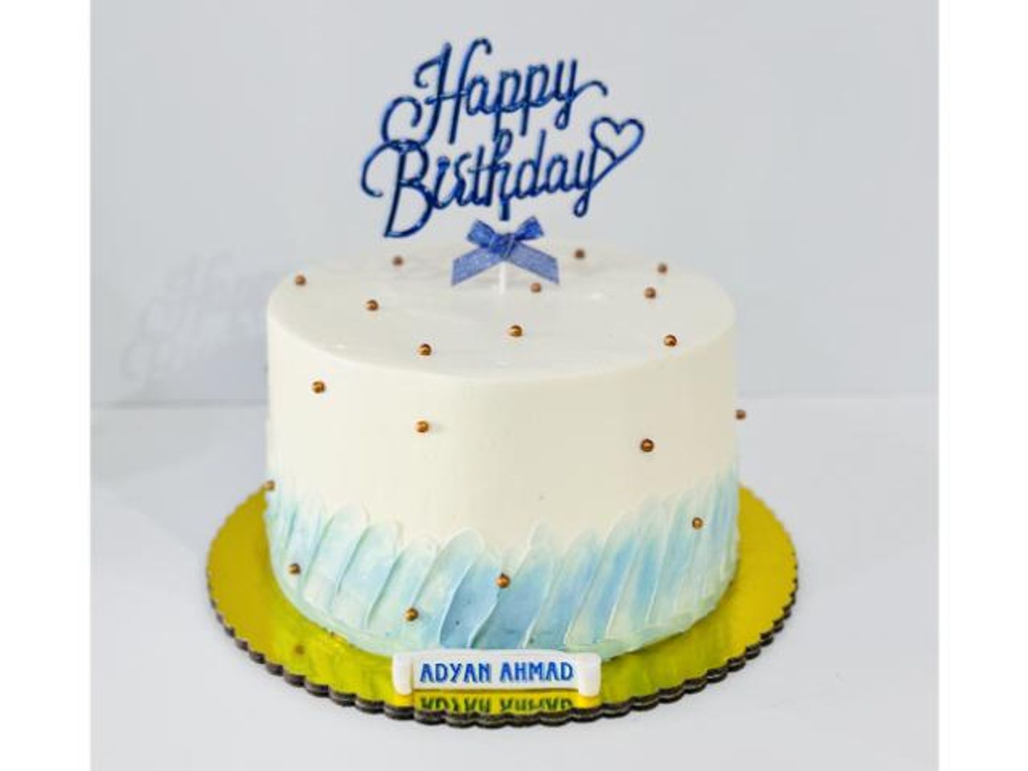 Boys Birth Day Cake - Small