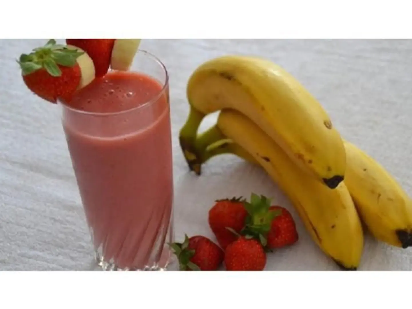 Banana And Strawberry Juice - Small Cup