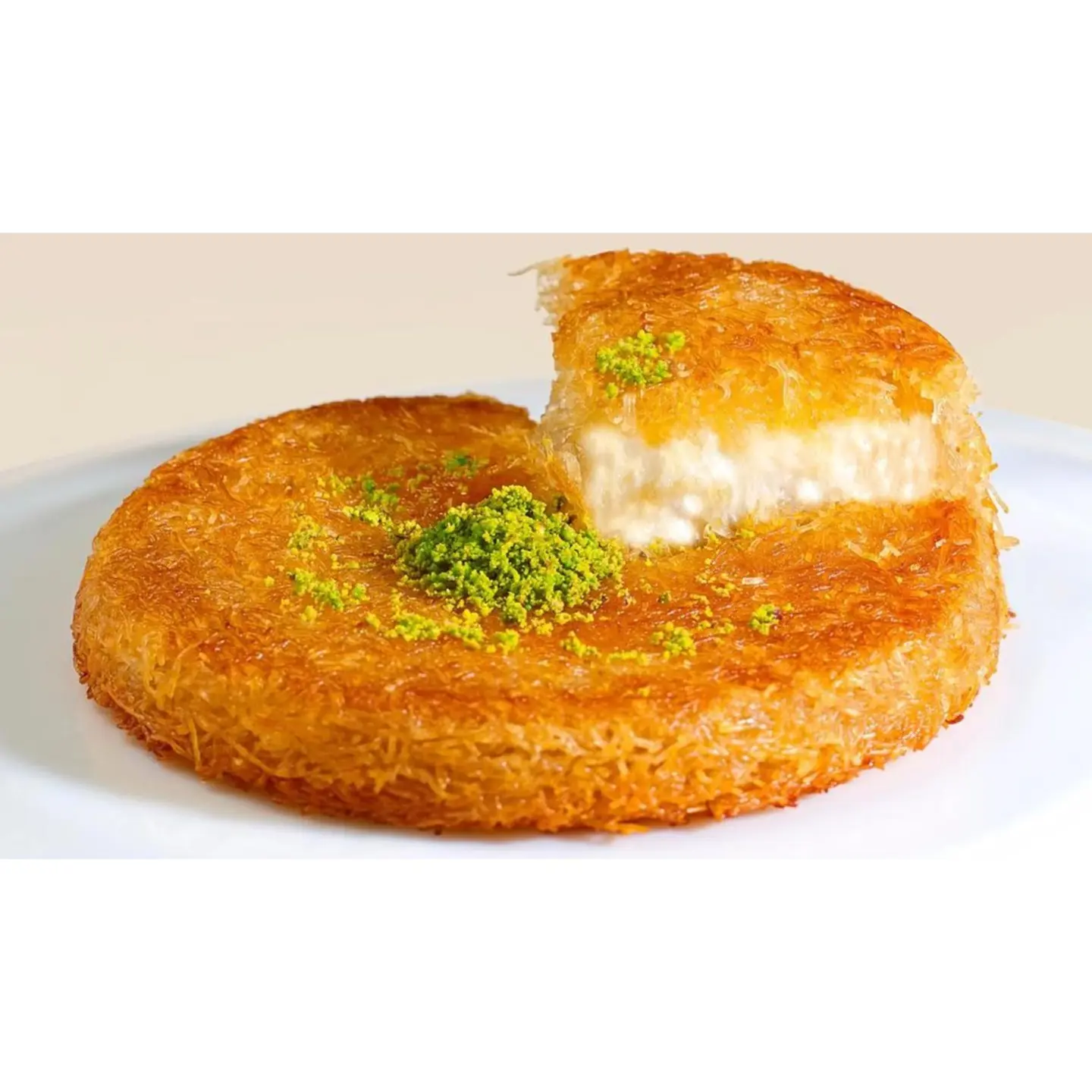كنافة قشطة جبن - وسط