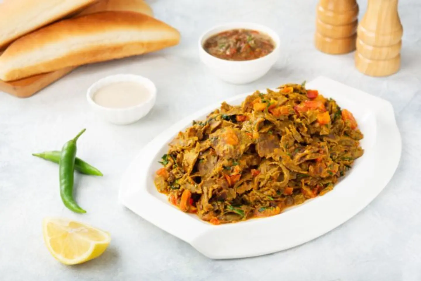 Meat Shawarma Dish - Small