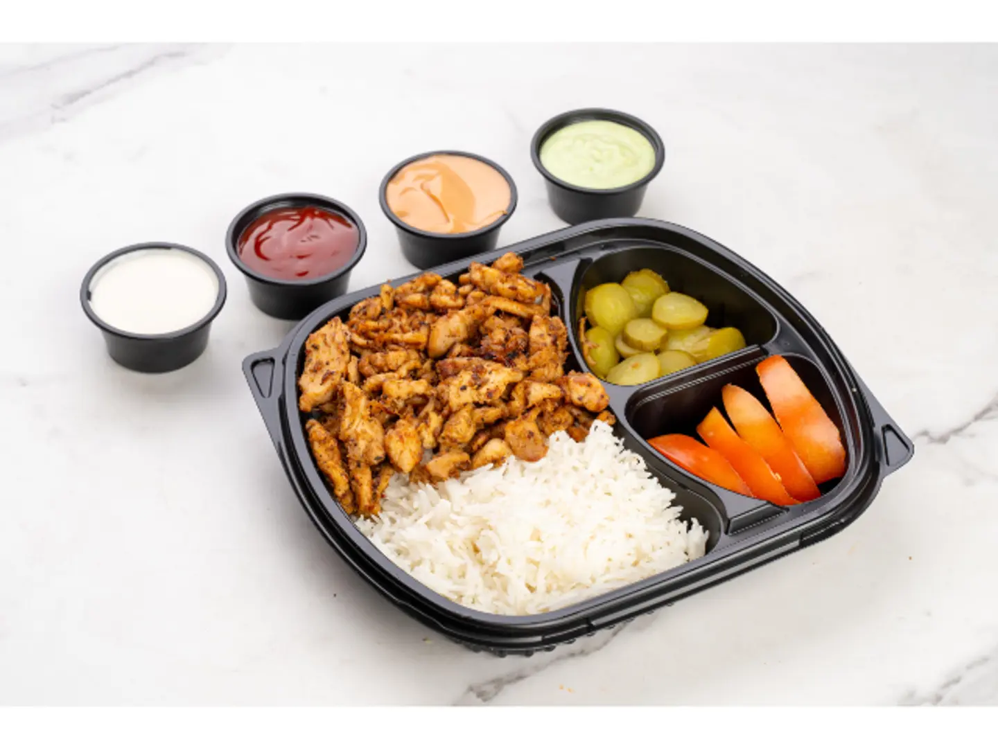 شاورما مع أرز - صغير