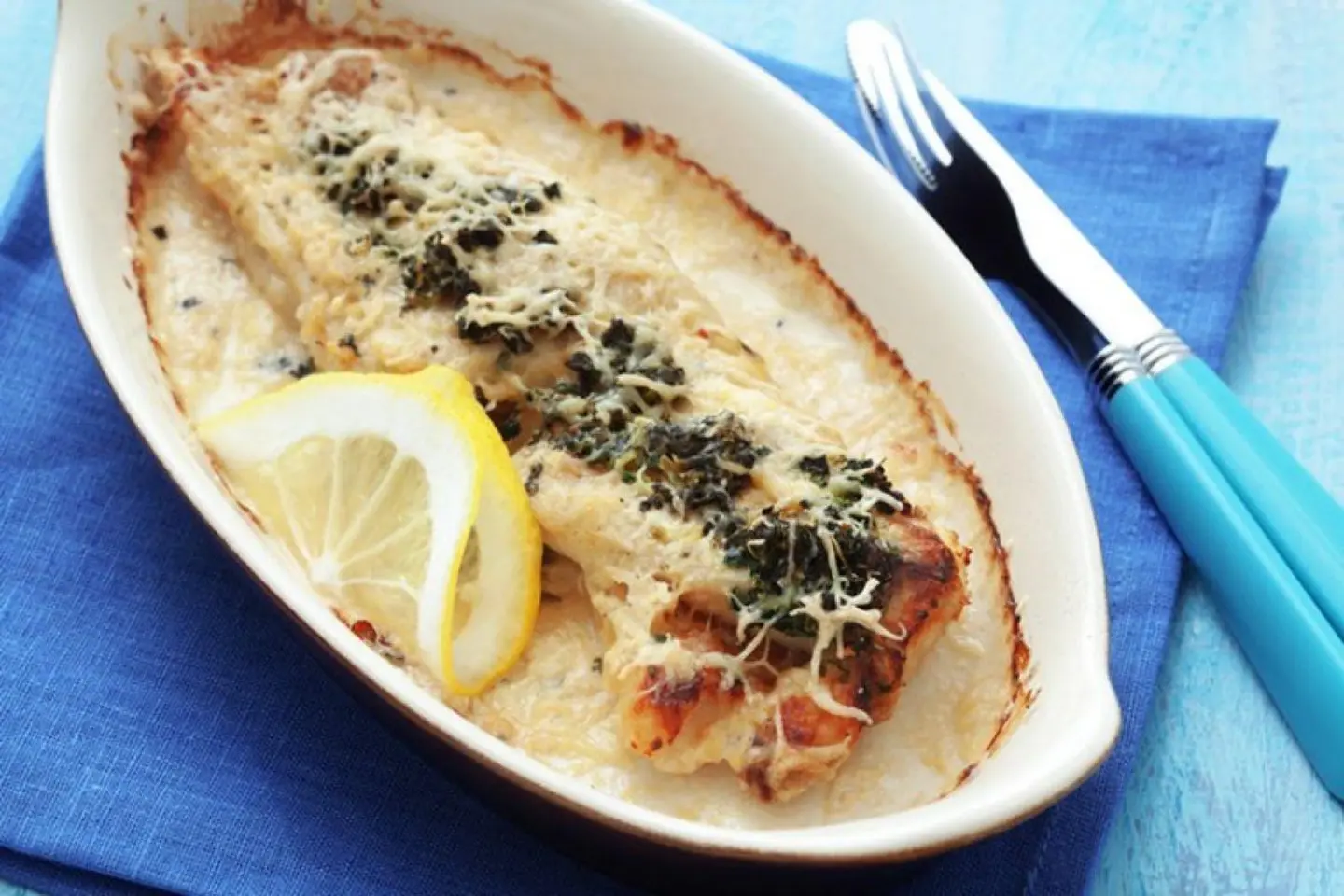 صينية كريمة وصوص - صوص أبيض