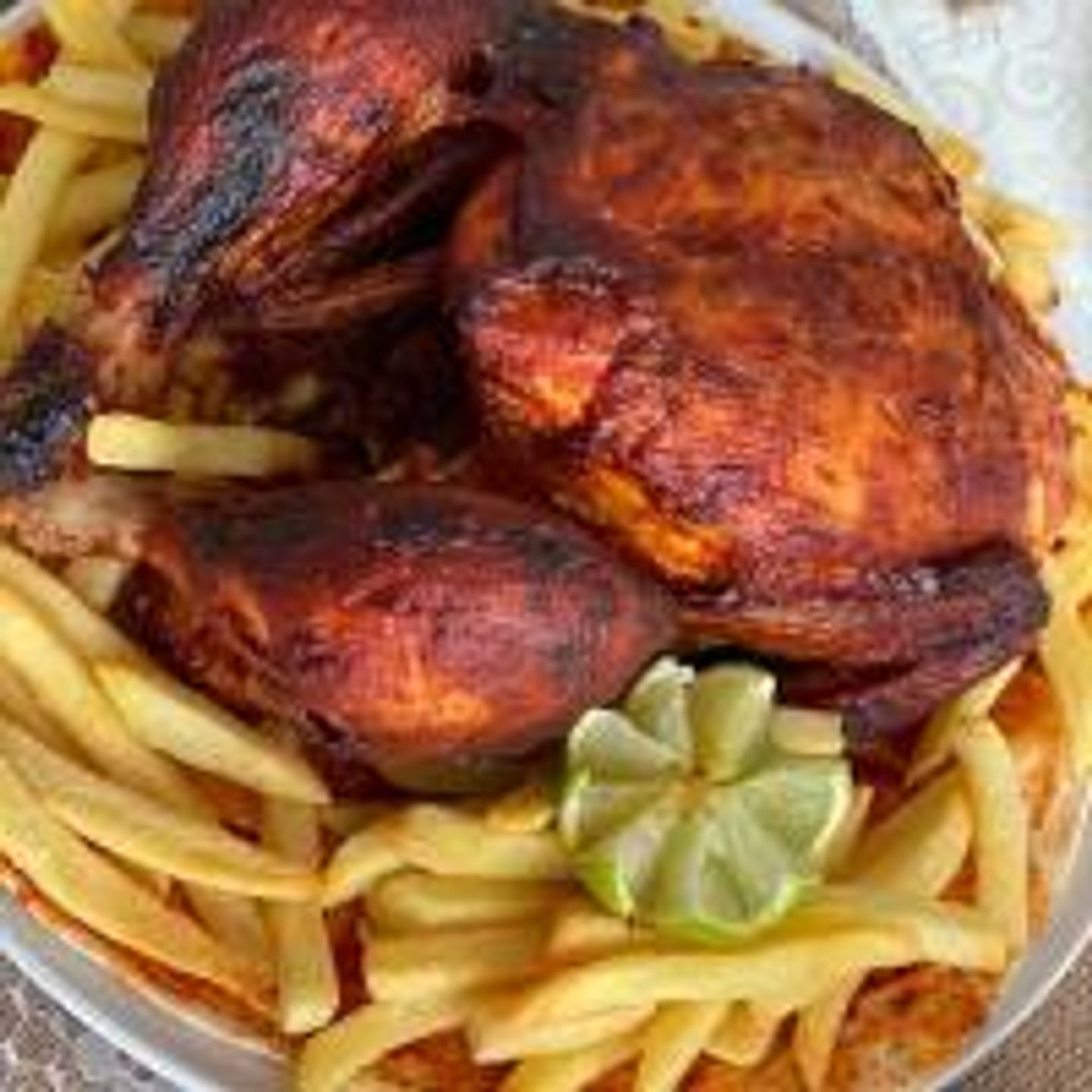 فروج مشوي سوري - نص حبه