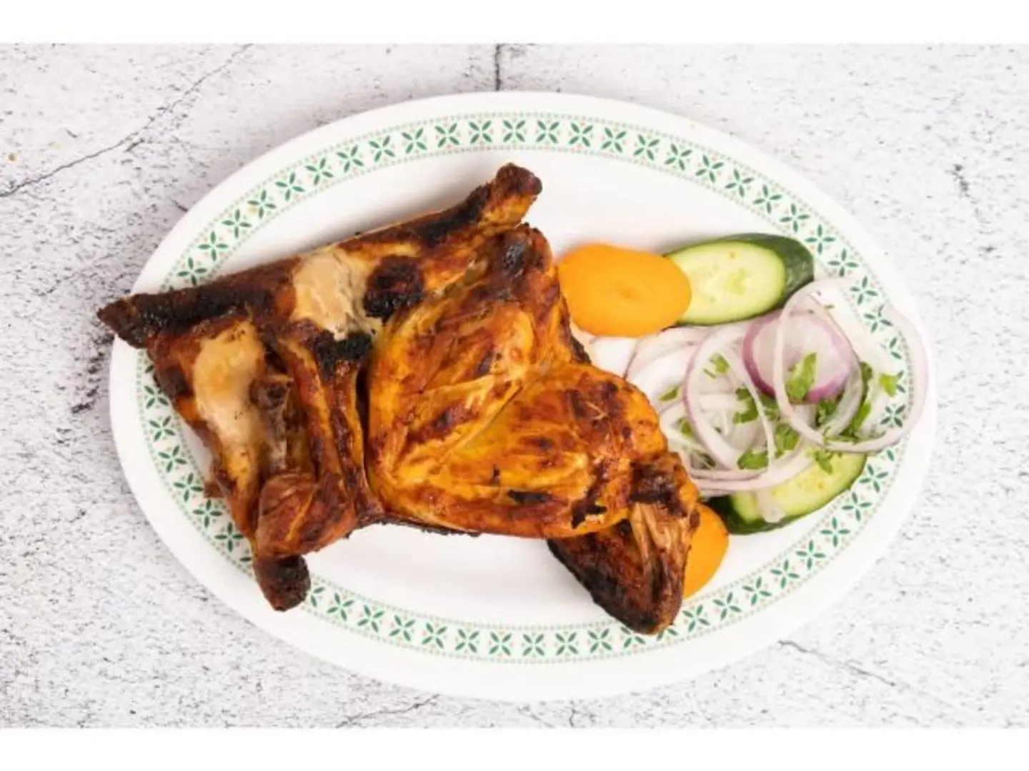 Charcoal Chicken - Half A Plate Of