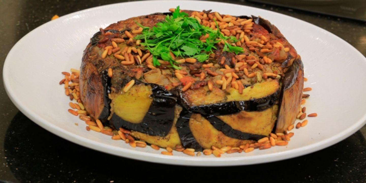 مقلوبة دجاج - نص دجاجة