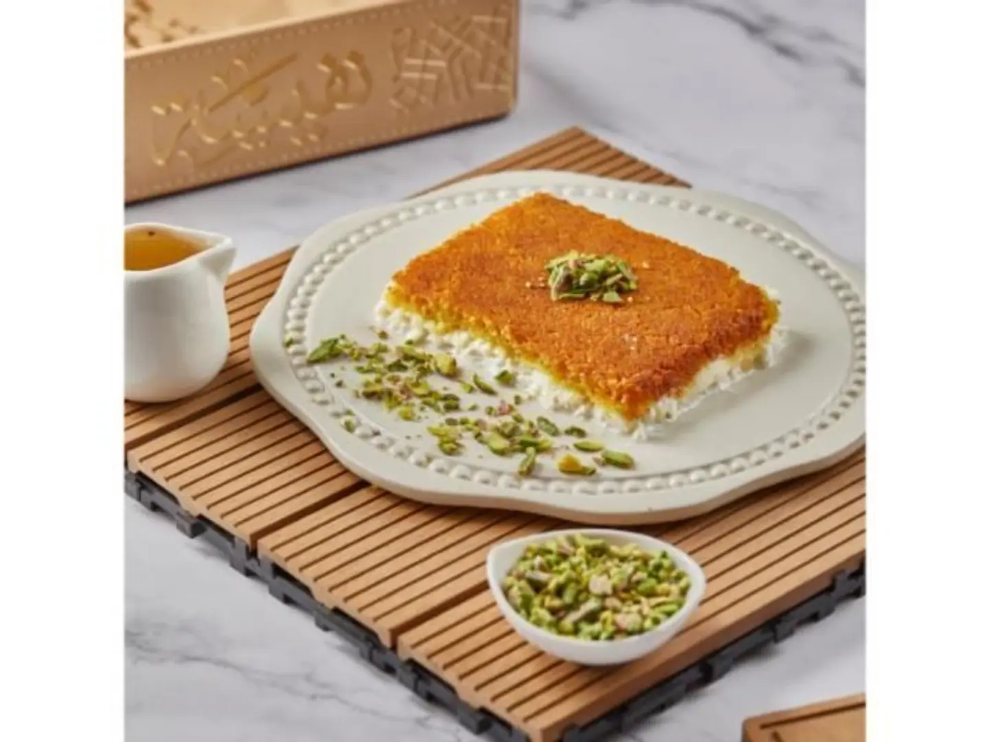 كنافة ناعمة قشطة - نصف كيلو