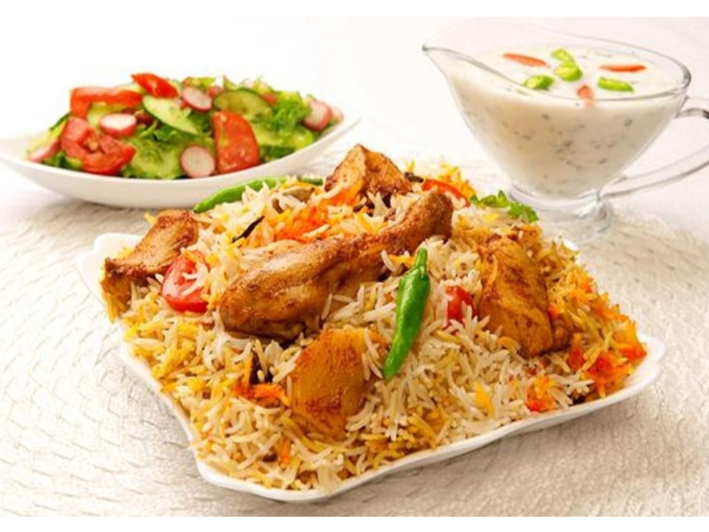 Chicken Biryani - Quarter Of A Chicken