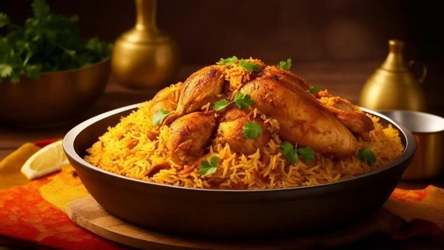 برياني دجاج - ربع