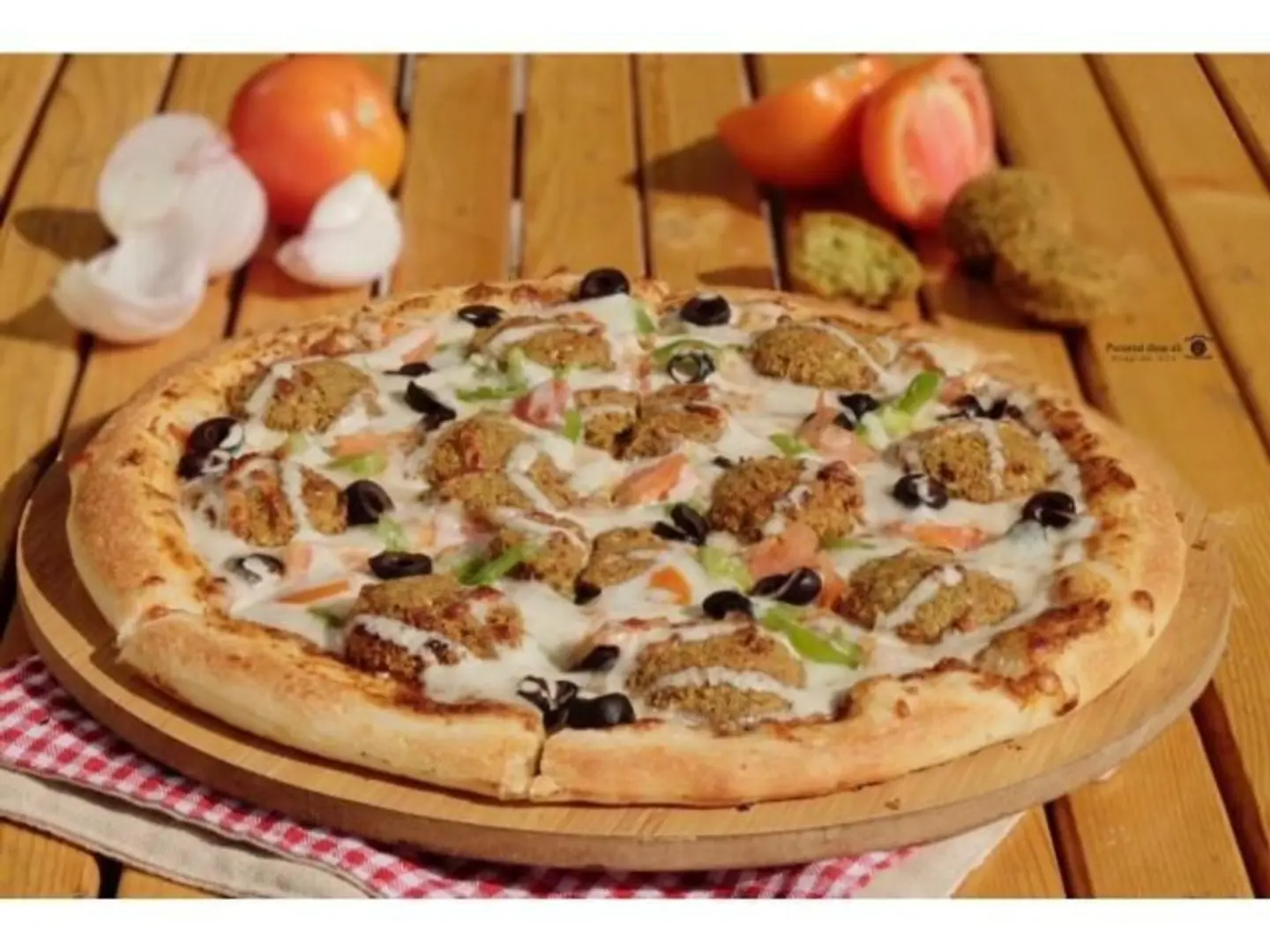 Falafel Pizza - Small