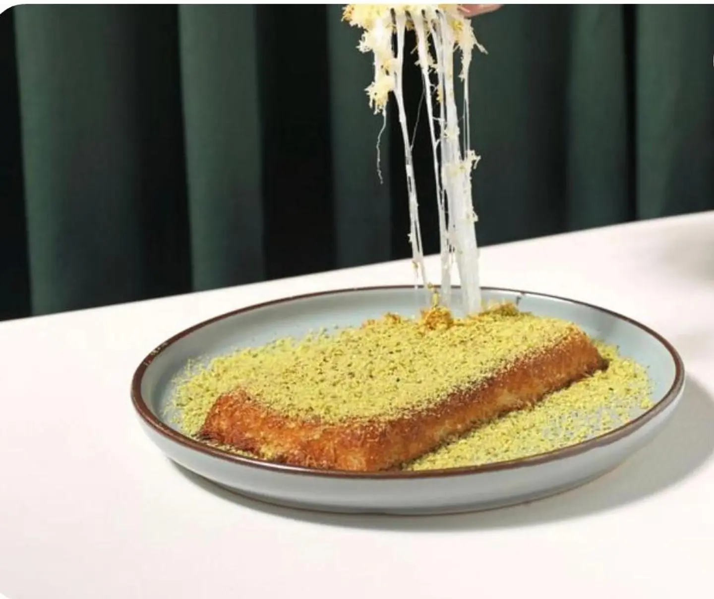 كنافة جبنه نابلسية خشنه مستطيله - صغير