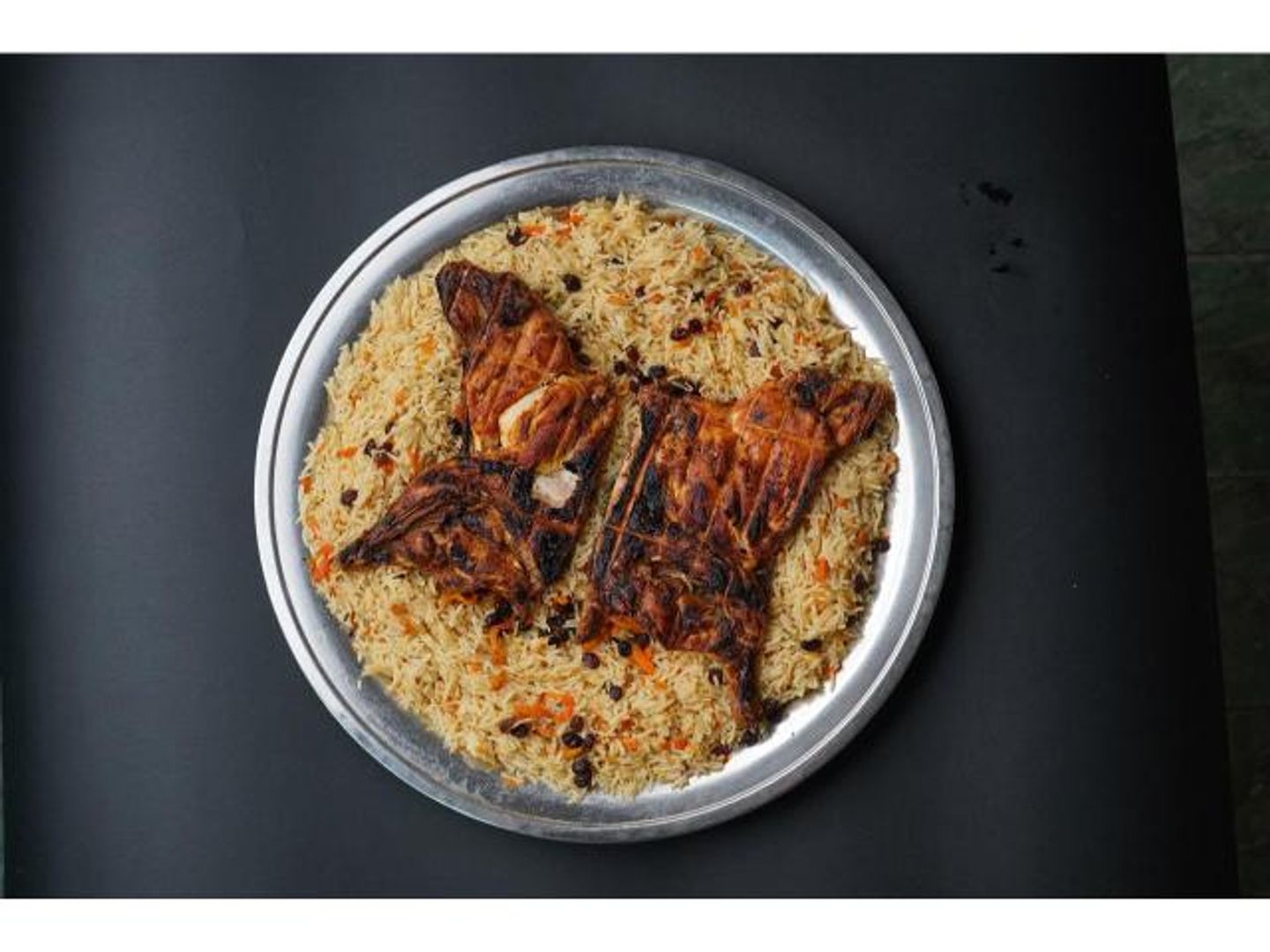 Charcoal On Chicken - Half A Chicken