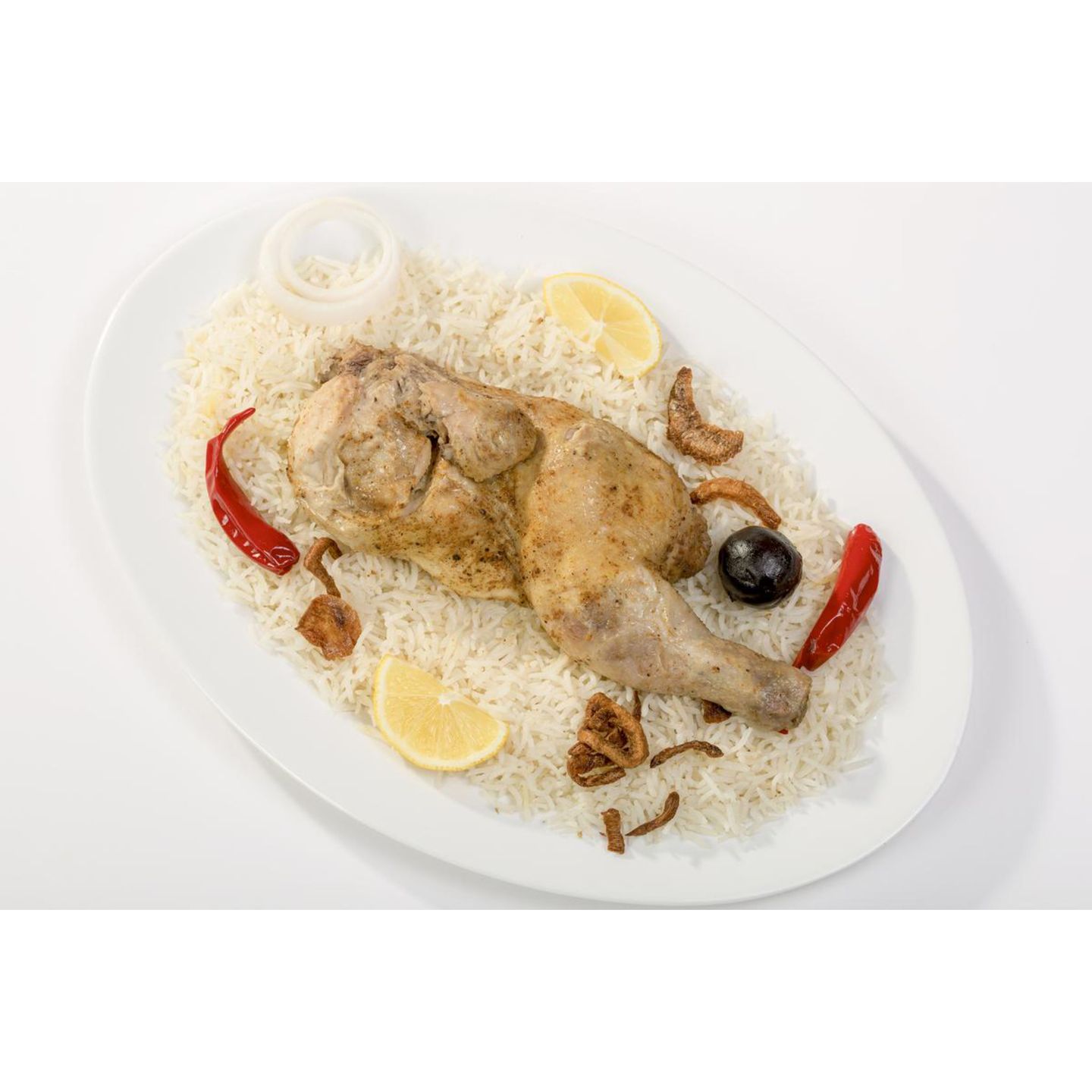 دجاج مدفون - نص حبة