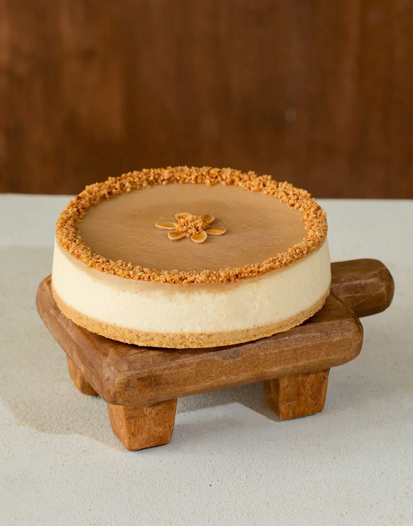 تشيزكيك كراميل - حجم صغير(10سم)